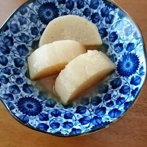 味がしみしみ　大根の煮付け